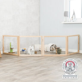 Trixie - Enclos pour intérieur, lapins nains, 60–240 × 50 cm