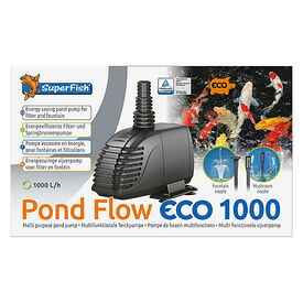 Superfish - Pompe Pond Flow Eco 1000 Fontaines et Filtrations
