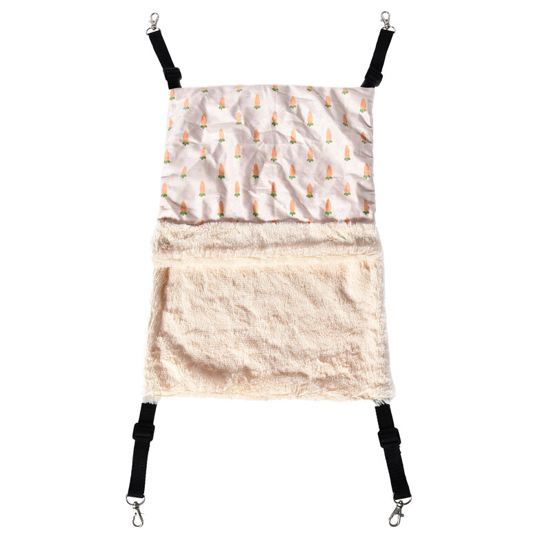 Duvoplus - Hamac en Peluche Suspendu Carrot - 47x32x2cm Image numéro 1 Duvoplus - Hamac en Peluche Suspendu Carrot - 47x32x2cm Image numéro 1