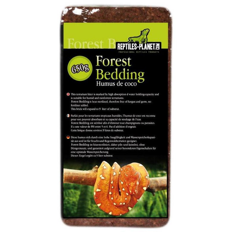 Reptiles Planet - Litière Coco Humus Forest Bedding - 650g Image numéro 1 Reptiles Planet - Litière Coco Humus Forest Bedding - 650g Image numéro 1