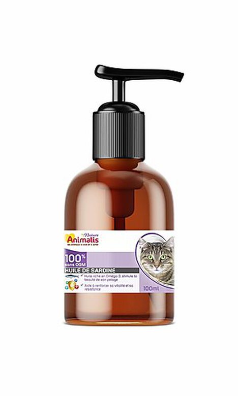 Animalis Nature - Huile de Sardine pour Chat - 100ml image number null