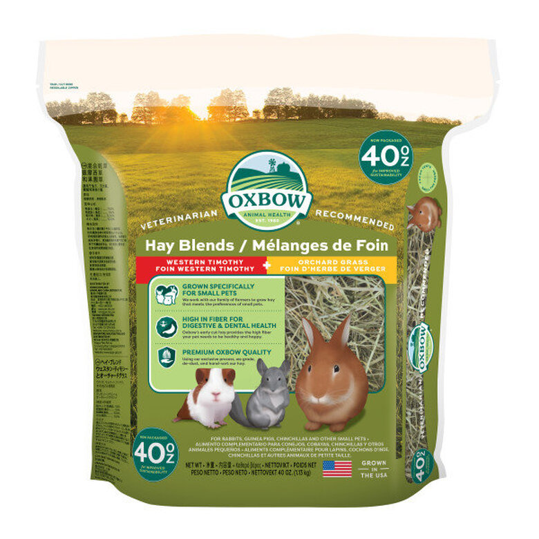 Oxbow - Foin de Fléole Hay Blends Timothy/ Orchard - 113kg Image numéro 1 Oxbow - Foin de Fléole Hay Blends Timothy/ Orchard - 113kg Image numéro 1