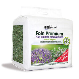 Hamiform - Foin Premium aux Plantes Aromatiques pour Rongeur - 150L