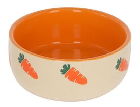 Kerbl - Gamelle Céramique Pour Rongeur Beige/Orange 250ml - 115cm