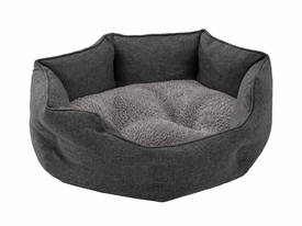 Wikopet - Panier Bobby Bed Gris pour Chiens