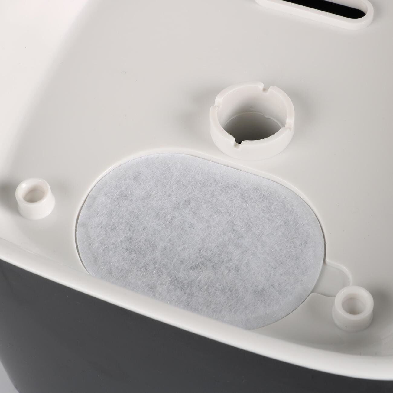 Ebi - Fontaine A Eau Manoa 3l - 20,5x20,5x18cm Noir/Blanc Image num&eacute;ro 6