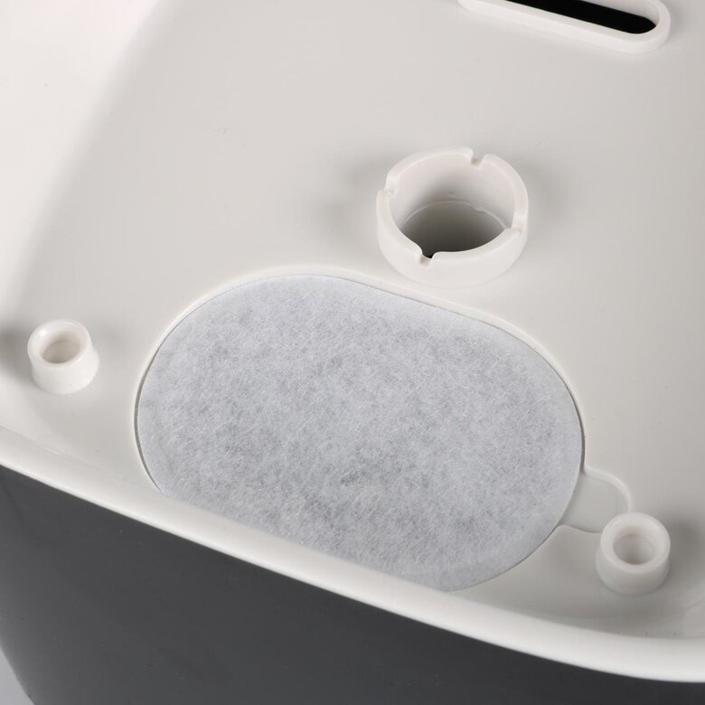 Ebi - Fontaine A Eau Manoa 3l - 20,5x20,5x18cm Noir/Blanc Image numéro 6 Ebi - Fontaine A Eau Manoa 3l - 20,5x20,5x18cm Noir/Blanc Image numéro 6