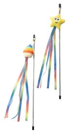 Croci - Jouet Canne à Pêche Colorful pour Chats - 40cm