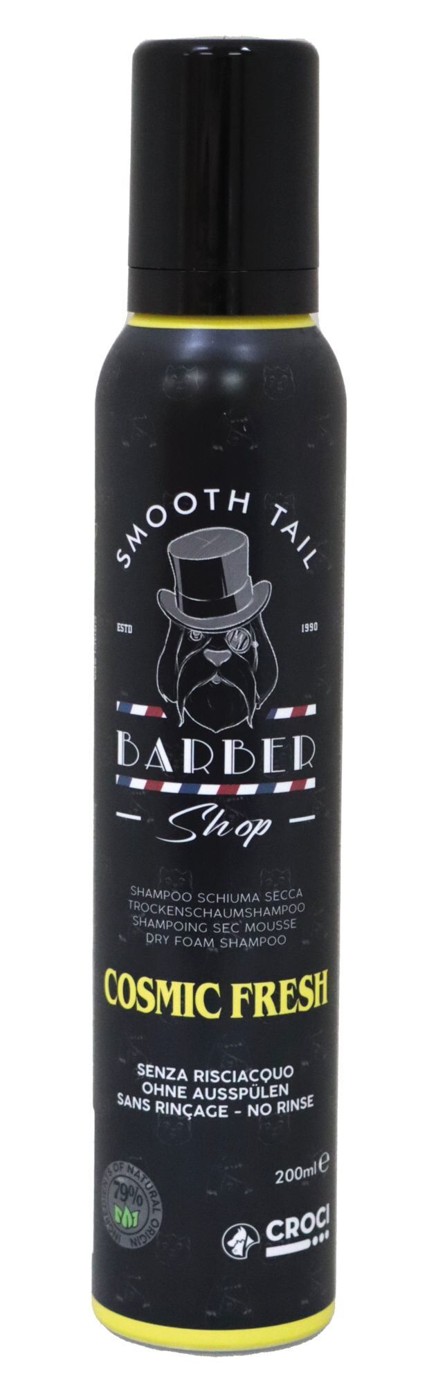 Croci - Shampoing Sec BARBERSHOP Cosmic Fresh pour Chien - 200ml Image num&eacute;ro 1