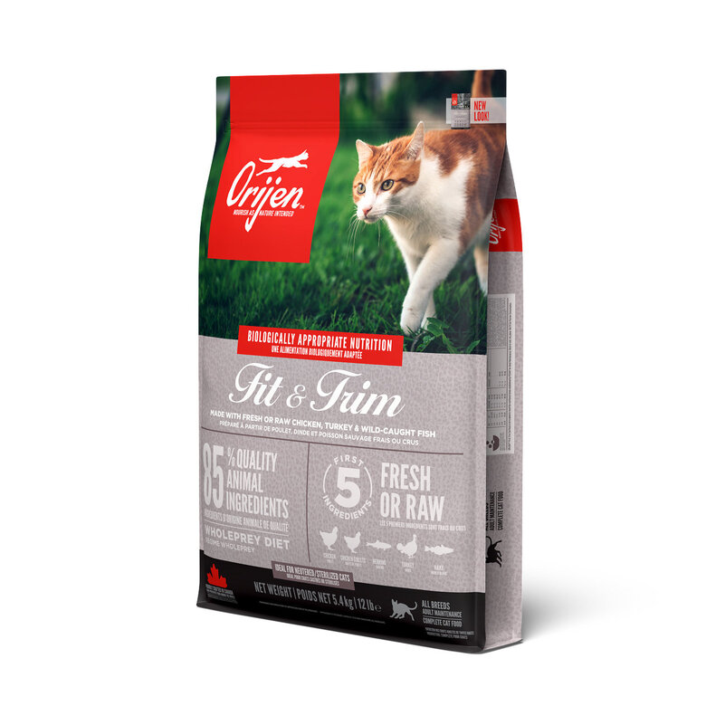 Orijen - Croquettes Fit & Trim pour Chat - 5,4Kg Image numéro 1 Orijen - Croquettes Fit & Trim pour Chat - 5,4Kg Image numéro 1