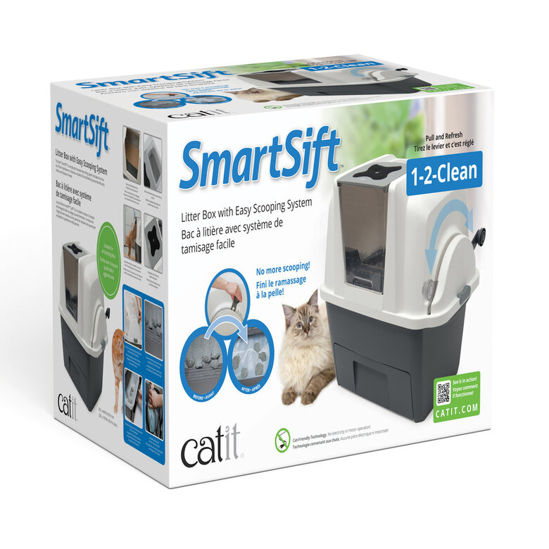 Catit - Maison de Toilette Smart Sift pour Chats Image numéro 1 Catit - Maison de Toilette Smart Sift pour Chats Image numéro 1