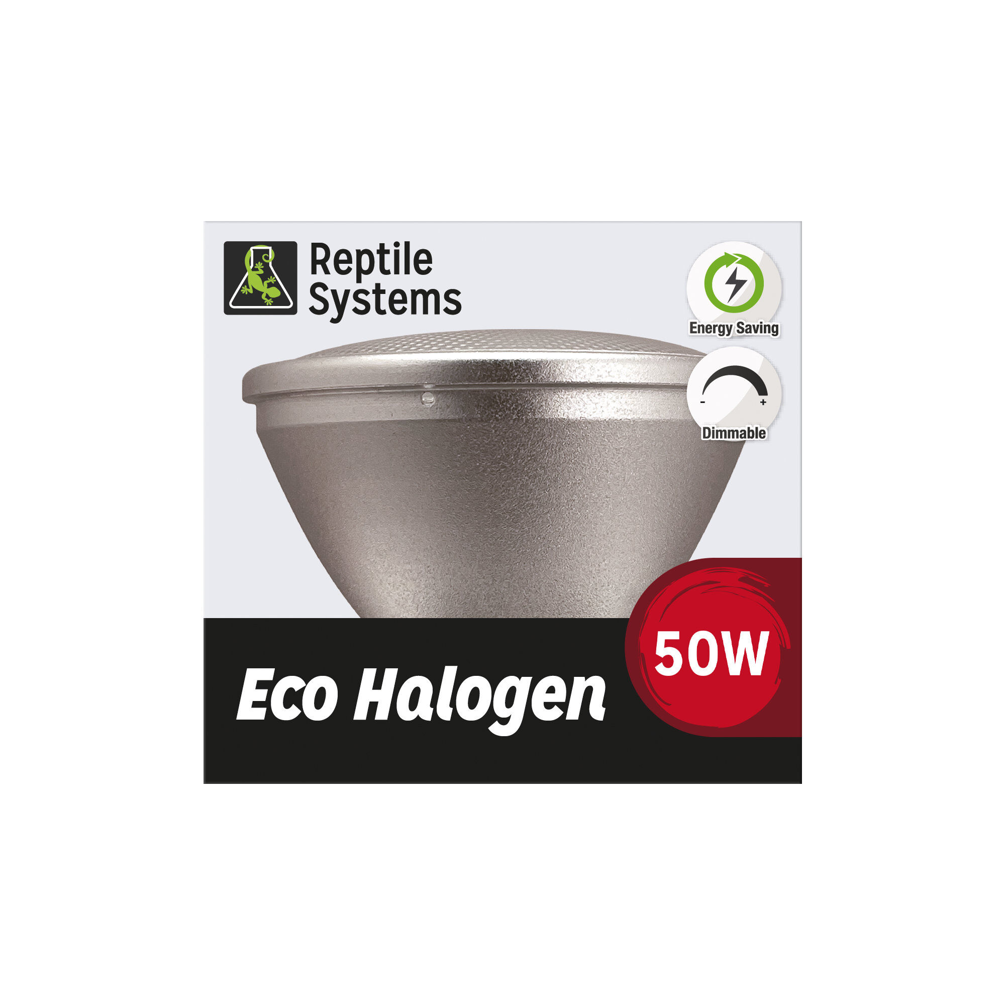 Reptile Systems - Lampe Chauffante  Infrarouge Eco Halogen pour Terrarium - 50W/220V Image num&eacute;ro 1