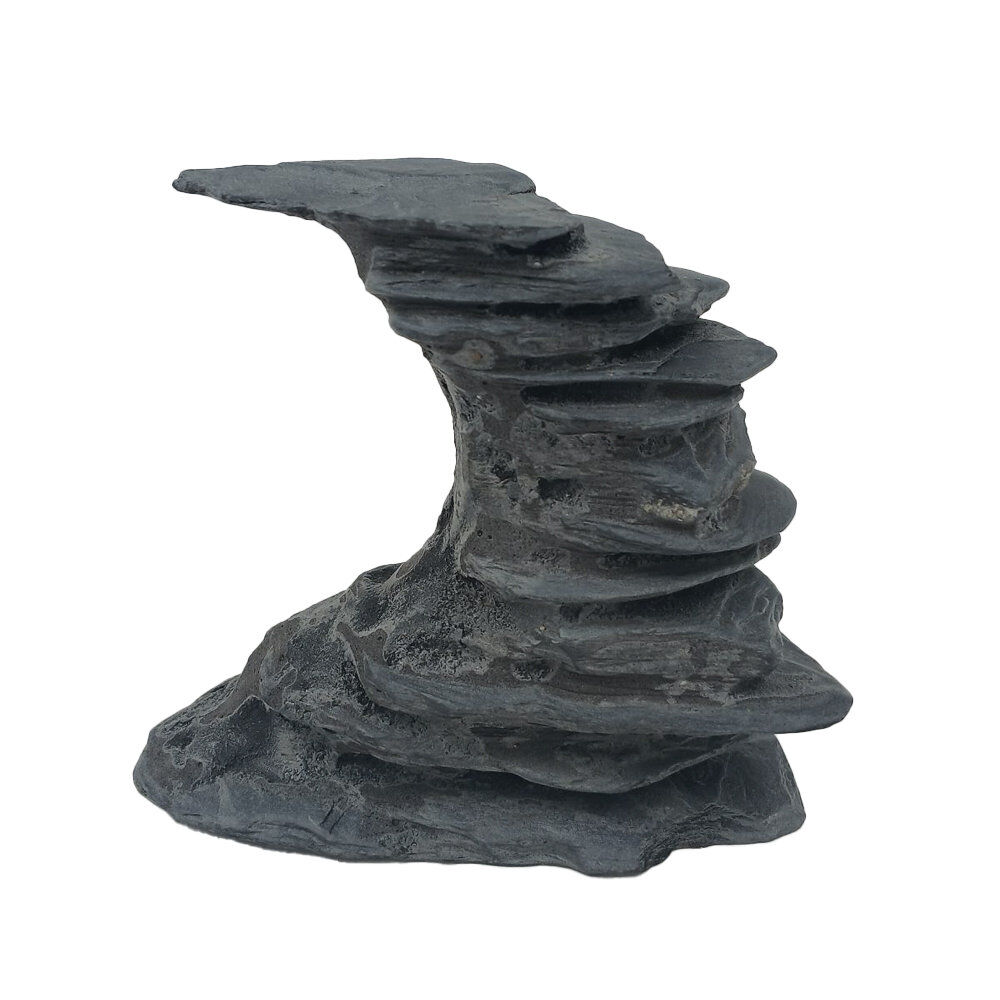 Tyrol - D&eacute;coration Roche Ardoise Ovoostone - 8cm Image num&eacute;ro 1