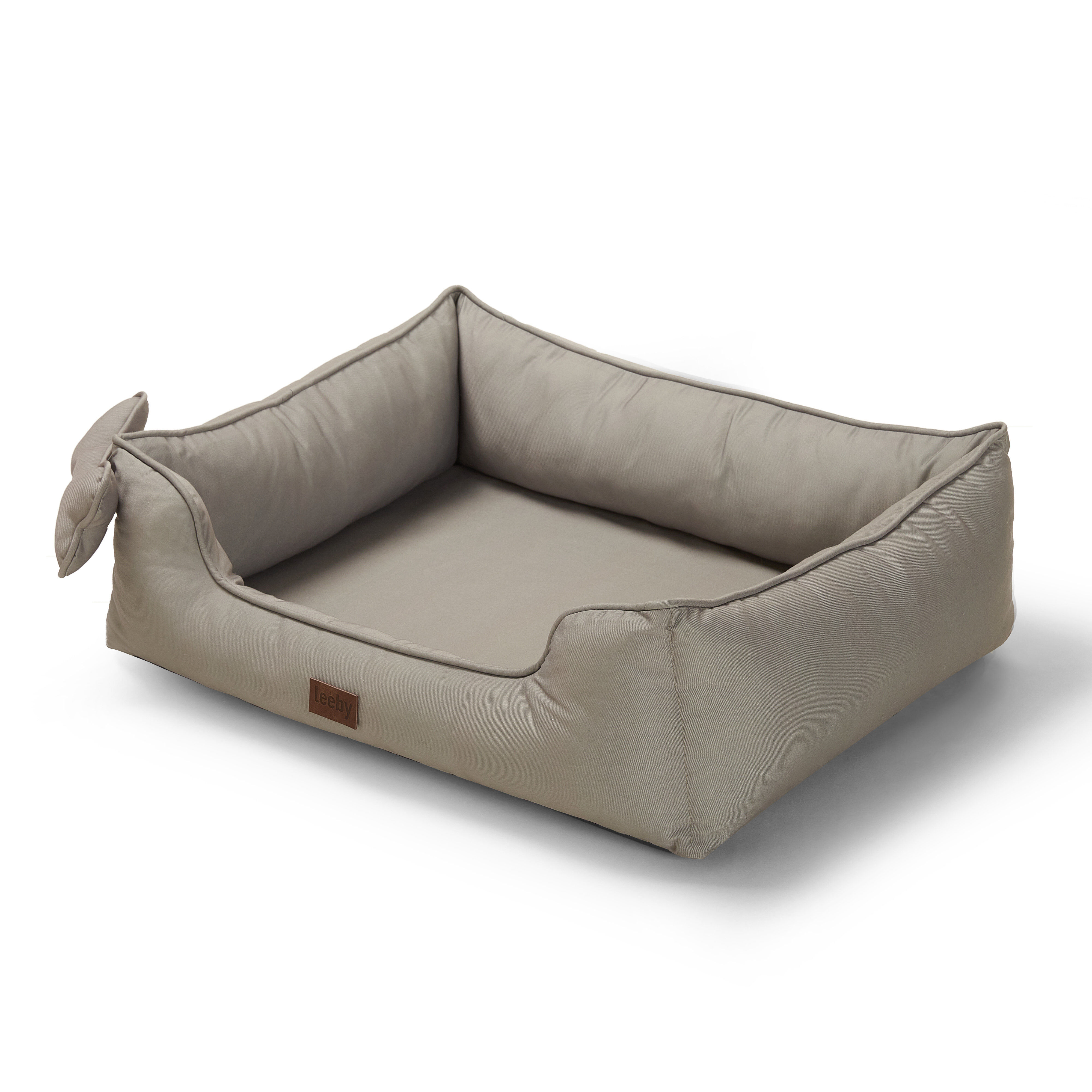 Leeby - Sofa Premium Couleur Taupe pour Chien - S Image num&eacute;ro 2