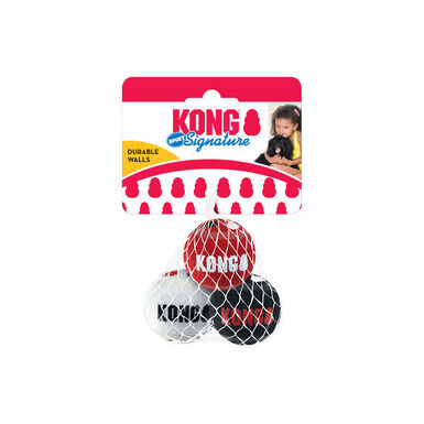 KONG - Jouet 3 Balles Sig Sport Balls pour Chien - S
