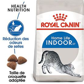 Royal Canin - Croquettes Indoor 27 pour Chat d'Intérieur de 1 à 7 ans