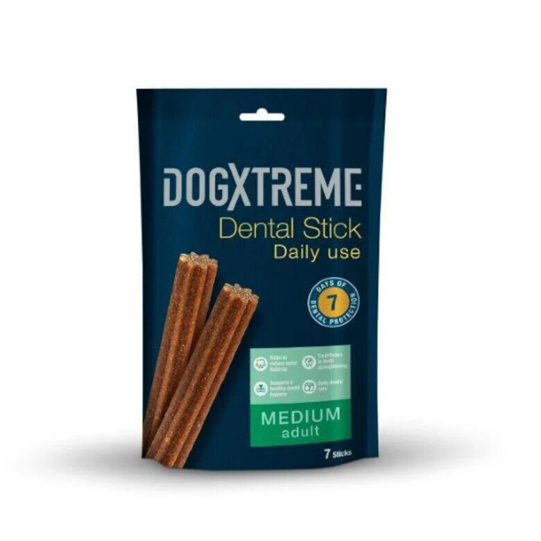 Dogxtreme - Sticks Dentaires pour Chiens Moyens - x7 Image numéro 1 Dogxtreme - Sticks Dentaires pour Chiens Moyens - x7 Image numéro 1