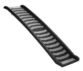 Trixie - Rampe Pliante en Plastique/TPR Noir/Gris - 39 x 160 cm