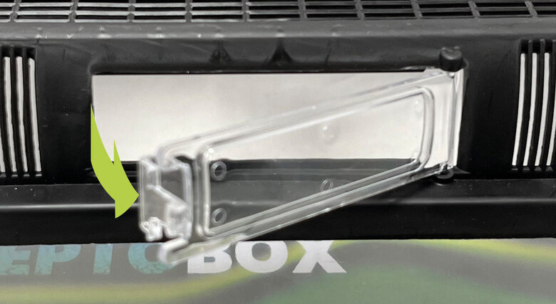 Repto - Box Terrarium 42 X 26 X 16cm - Réptiles Image numéro 2 Repto - Box Terrarium 42 X 26 X 16cm - Réptiles Image numéro 2