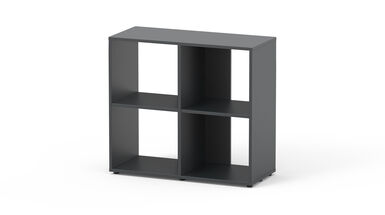 Aquatlantis - Meuble 80 Standard - Gris Anthracite