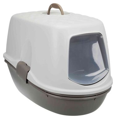 Trixie - MAISON DE TOILETTE Berto Top système de tri taupe - 39 x 42 x 59 cm