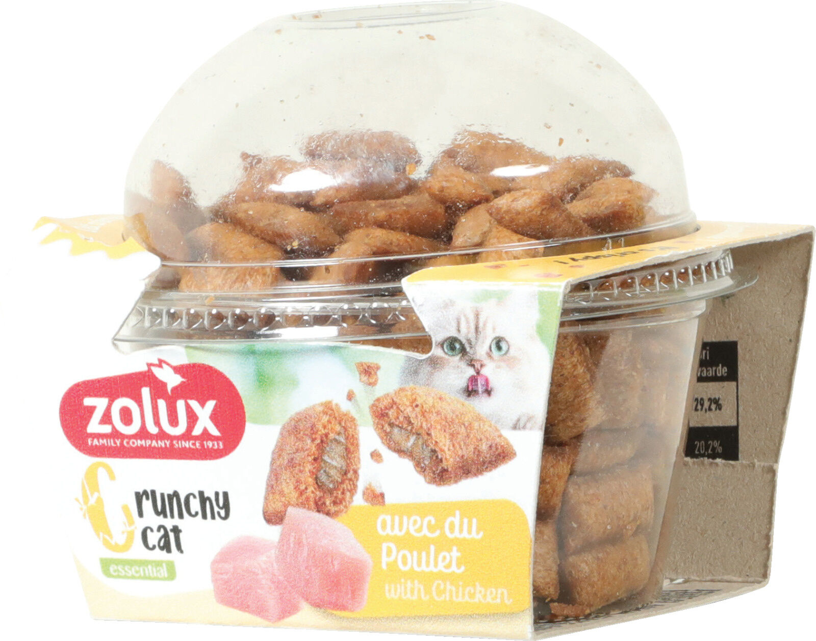 Zolux - Friandises Crunchy au Poulet pour Chats - 80g Image num&eacute;ro 1