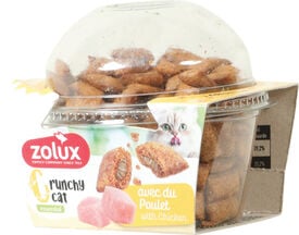Zolux - Friandises Crunchy au Poulet pour Chats - 80g