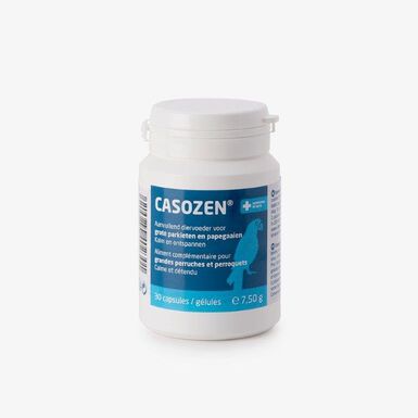 Casozen - Gelules Anti-stress + Picage pour Perruches et Perroquets - x 30