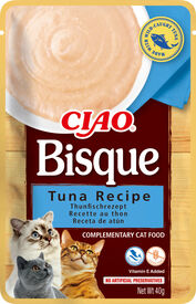 Inaba - Aliment Humide Ciao BISQUE au Thon pour Chats - 40g