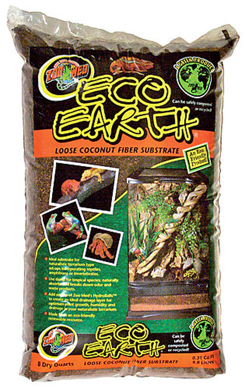 Zoomed - Substrat Eco Earth Fibres de Coco pour Reptiles - 8,8L image number null