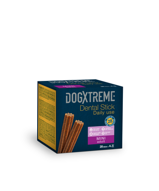 DOGXTREME - Friandises Dental Stick Adult x28 pour Chiens - Mini