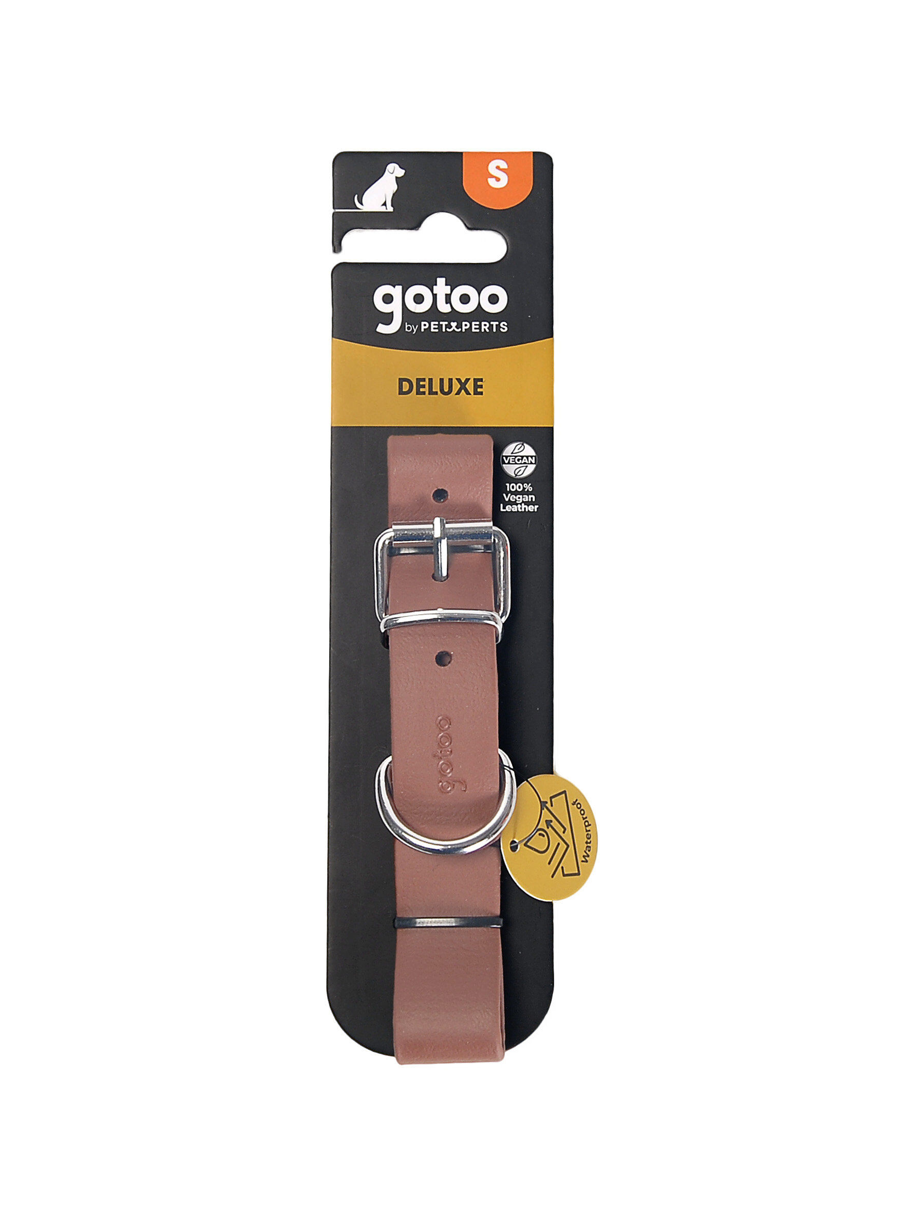 Gotoo - Collier Premium Biotane Marron pour Chien - S Image num&eacute;ro 4