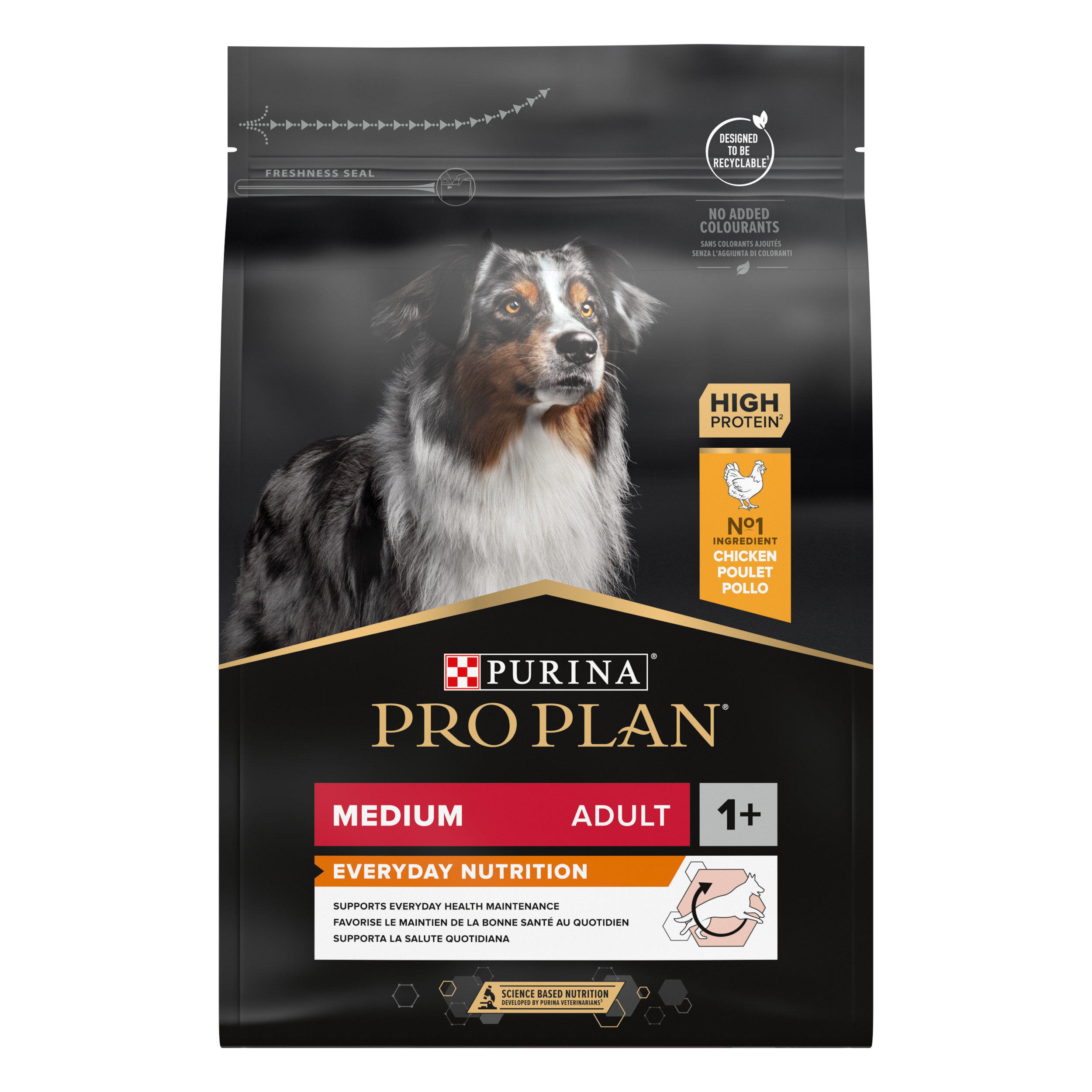 Pro Plan - Croquettes Medium Adult Poulet pour Chien - 3Kg Image num&eacute;ro 1