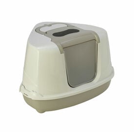 Animalis - Maison de Toilette Angle Flip pour Chat