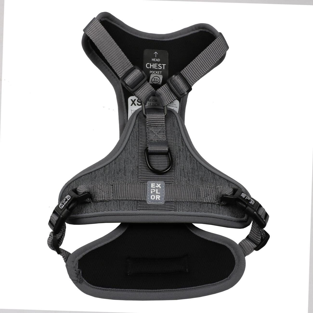 Duvoplus - Harnais Safety Ultimate Fit No-Pull XS R&eacute;fl&eacute;chissante pour Chiens - 20-40cm/37-45cm Image num&eacute;ro 4