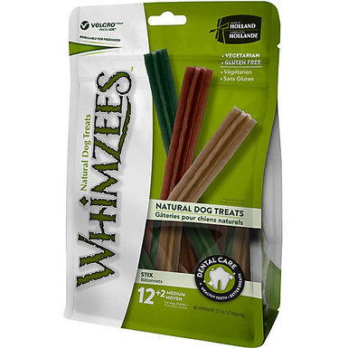 Whimzees - Bâtonnets Nature Dog Treats M pour Chien - x14