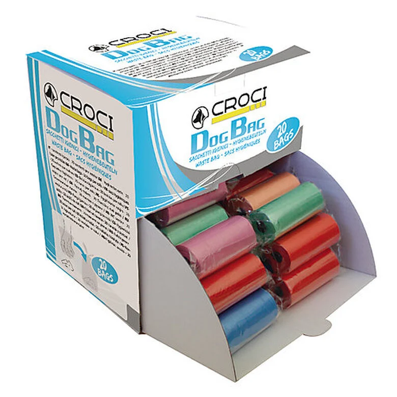 Croci - Sacs Ramasse-crotte de Propreté pour Chiens Image numéro 1 Croci - Sacs Ramasse-crotte de Propreté pour Chiens Image numéro 1