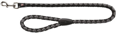 Trixie - Cavo laisse, noir/gris graphite