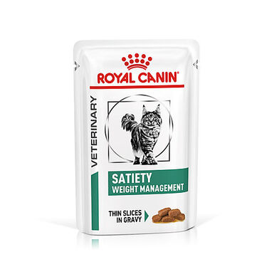 Royal Canin - Sachets Veterinary Satiety Weight Management pour Chat - 12x85g