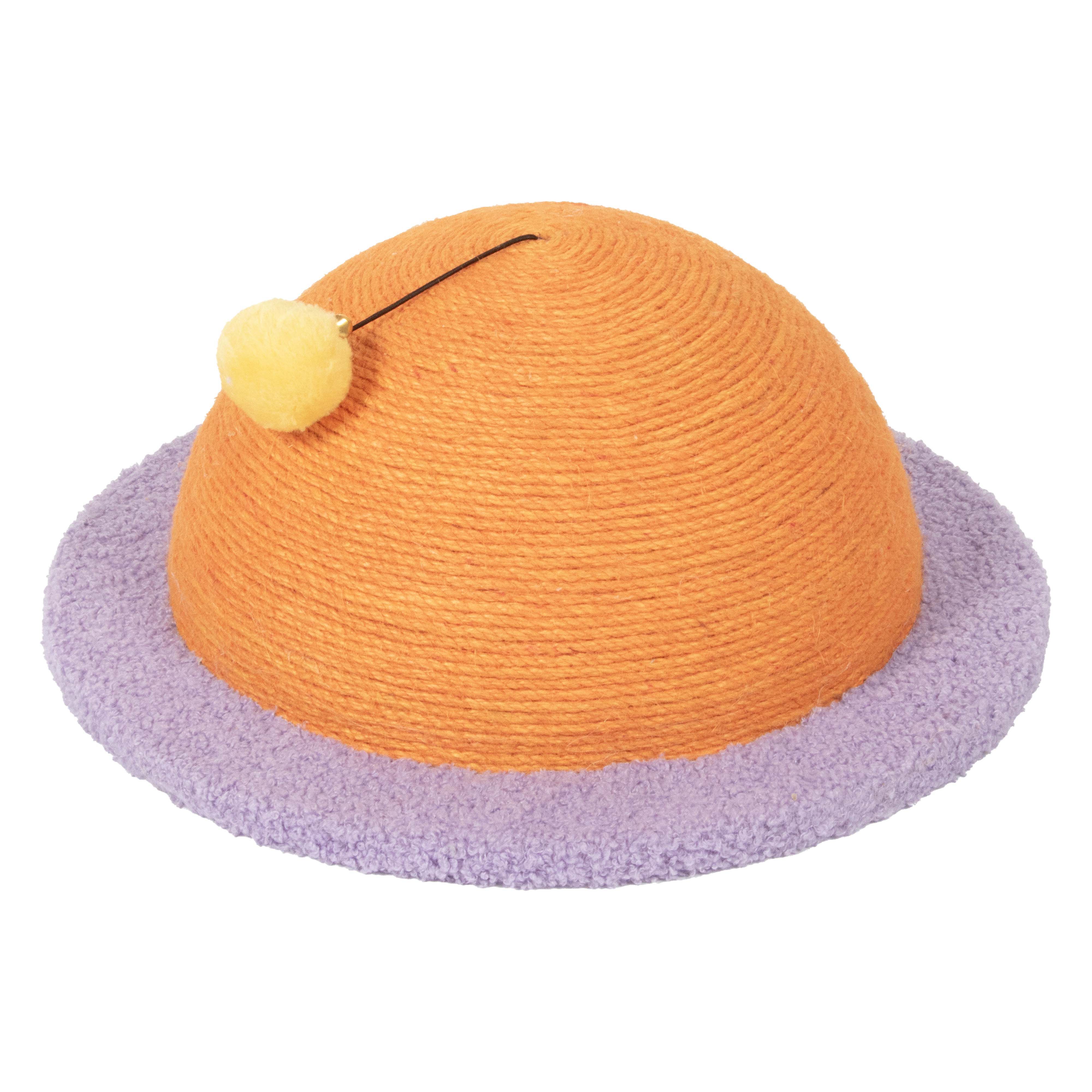 Coockoo - Griffoir Saturn Scratch pour Chats - Orange Image num&eacute;ro 1
