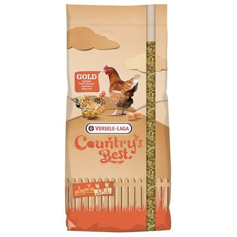 Versele Laga - Aliment Country's Best Gold 4 Mix pour Poules Pondeuses - 20Kg Image num&eacute;ro 1