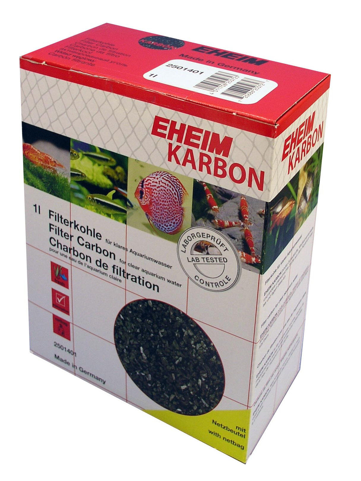 Eheim - Charbon Ehfikarbon Actif &agrave; Base de H&ecirc;tre - 1L Image num&eacute;ro 1