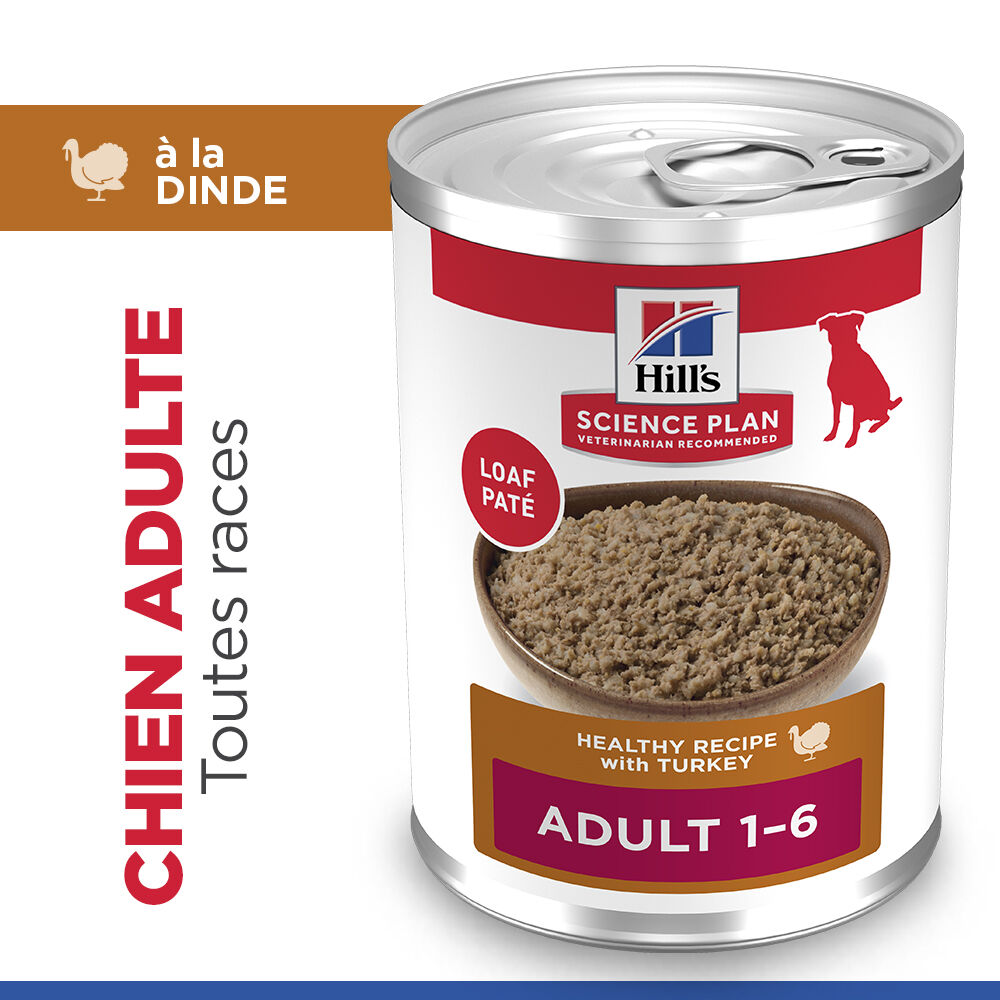 Hill's Science Plan - Adult Boite Pour Chien A La Dinde  - 370g Image num&eacute;ro 2