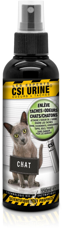 CSI Urine - Spray Enzymatique pour Chat et Chaton - 150ml image number null