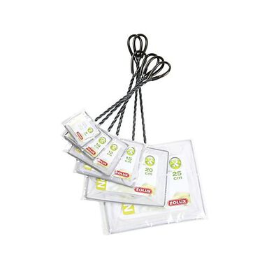 Zolux - Epuisette Rectangulaire Blanche pour Poissons - 20cm