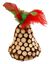 Wouapy - Jouet Cloche en Bois avec Plumes pour Chat Indicateur image numéro 1