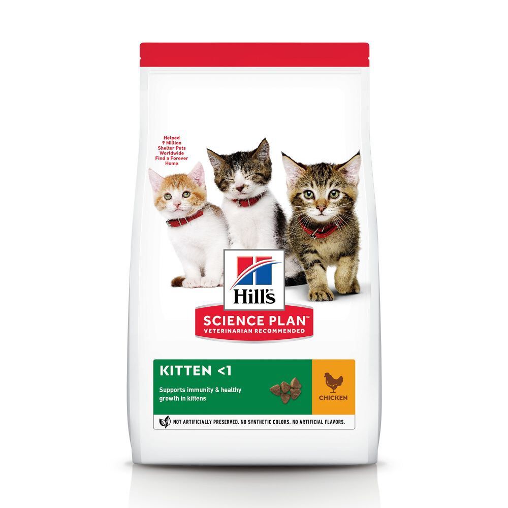 Hill's Science Plan - Kitten croquettes pour chaton au poulet - 3kg Image num&eacute;ro 1