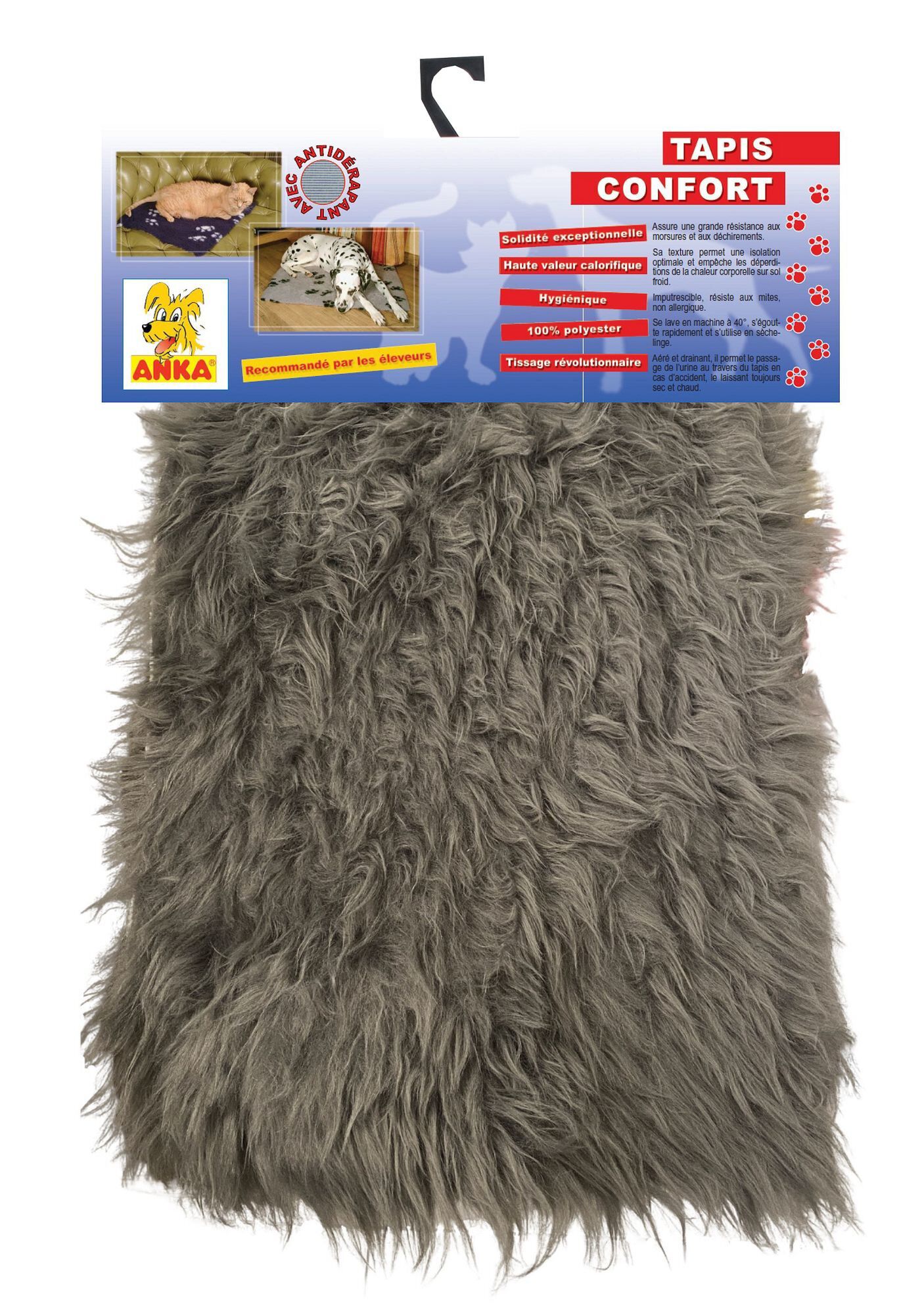 Anka - Tapis Confort Angora pour Chien - 50x75cm Image num&eacute;ro 1