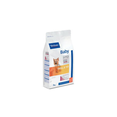 Virbac - Croquettes Veterinary HPM Baby Small & Toy pour Chiens - 3Kg