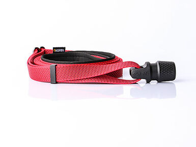 Goleygo - Laisse Plate  Réglable Rouge pour Chien - M